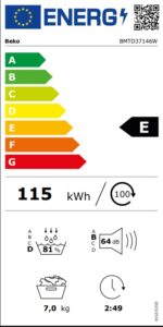 Sušička bielizne Beko BMTD37146W – Obrázok 3
